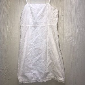 Boutique pineapple white dress